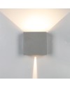 DAVOS XL* APLIQUE EXTERIOR LED* 2*10W 3000K GRIS OSCURO